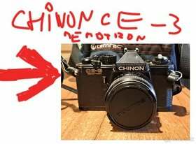 Chinon CE-3 MEMOTRON + objektív + taška - 1