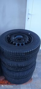 Predám letné pneumatiky na diskoch Michelin 195/65R15