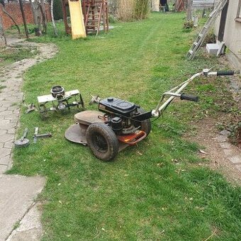 Preddám malotraktor + bubnovú kosačku a rotavátor  DAKR