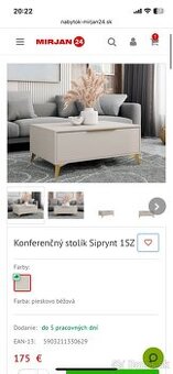 Predám konferenčný stolík