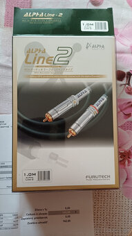 RCA kábel FUTURECH ALPHA Line2 (1m)