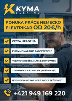 Hľadám elektrikárov do Nemecka
