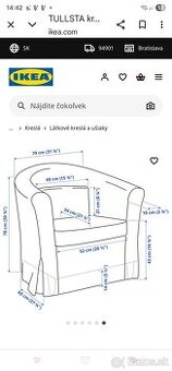 Ikea kreslo