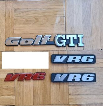 Predám znaky VW GOLF MK3