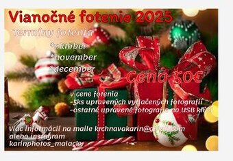 Vianočné fotenie