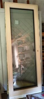 Balkonove dvere 880 x 2300 drevohlinik Mintal