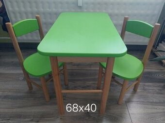 Detsky stolik so stolickami