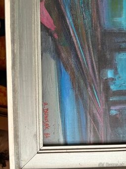 Predám OBRAZ od Akademického maliara A.DUNCSAK 84