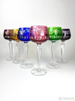 Krištáľové poháre na víno Lausitzer