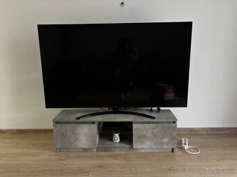 Obývacia skrinka pod TV – sivá, nová