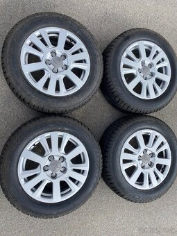 Predám elektróny na Audi A6 a nové gumy 225/55 R16