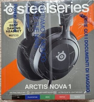 Herné slúchadlá Steelseries arctis nova 1