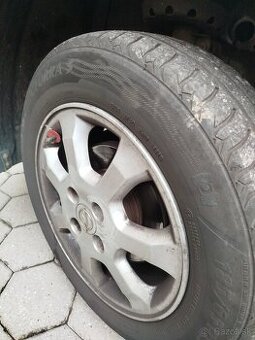 Hliníkové disky Opel, 4 skrutky