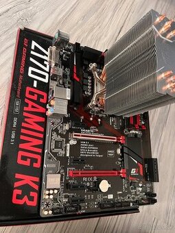 Základná doska s procesorom aj chladičom