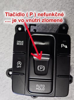 Prepínač elektrickej ručnej brzdy Kia Sorento III
