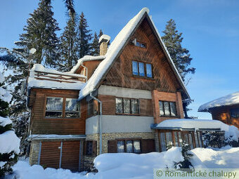 Veľká chata pri potoku, na vlastnom pozemku v atraktívnej