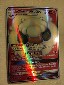Pokémon karta- WhimsicottGX