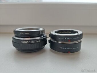 Príslušenstvo, redukcie na M4/3