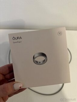 Silver oura ring 4, veľkosť 10