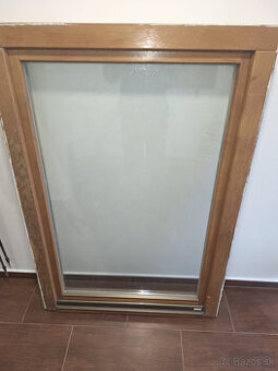 Drevené eurookná, drevo meranti, dvojsklo, hliníková lišta