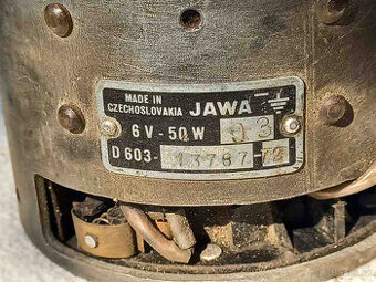 Alternátor JAWA 6V / 50W - veterán