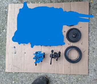 Predam pouzite nahradne diely na motor Zetor