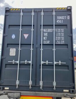 Lodný kontajner 40’High Cube – one trip kvality