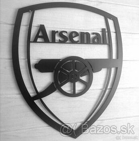 Arsenal FC kovové logo