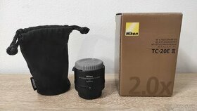 Nikon TC-20E III AF-S Telekonvertor 2,0x, zánovný stav - 1