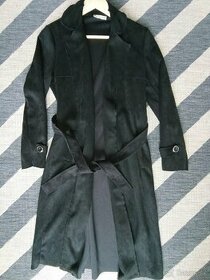 Čierny kabát/ trenčkot