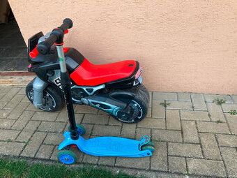 Motorka+kolobežka