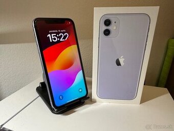 iPhone 11 128Gb ako NOVÝ 100% Zdravie Batérie