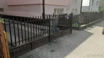 Železný plot komplet