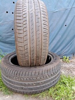 Ponúkam 2 letné pneumatiky Continental Premium 235/45 R18