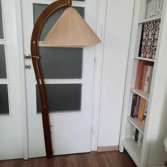 Retro stojaca lampa - LEN VRCH- Wilhelm Krechlok