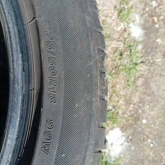 Pneu 225/55r 18 letné 7mm