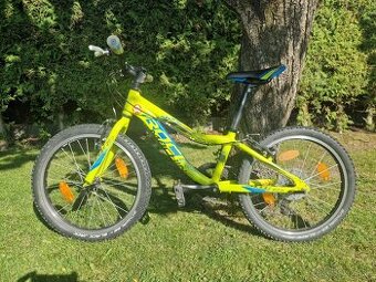 Detský horský bicykel RockMachine Storm 20 Green