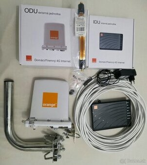 NEBLOKOVANÝ 4G LTE router s externou anténou a pripoj. SAT