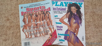 AKCIA: Playboy Latino 2003 + darcek cas. Sports Illustrated