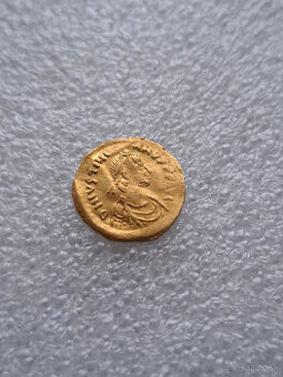 zlata minca, Byzantcia, Tremissis, Konstantinopol