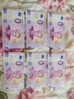 0 euro bankovky Helena Vondráčková