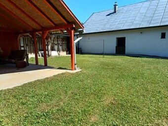 TUŽINA okres Prievidza - CHATA s terasou a garážou