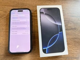Apple iphone 16 Pro Max 512GB BLACK TITANIU