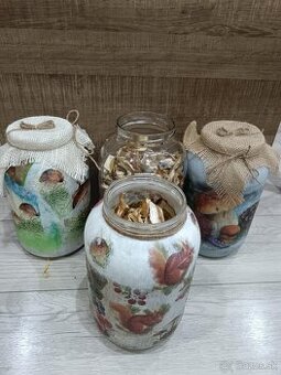 Sušené huby - 4l sklá.