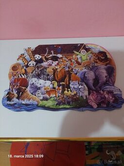 Wooden puzzle  archa