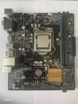 H110M-R + Intel i5-7500 — plne funkčný set