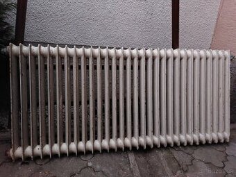 Ponukam liatinový radiátor...