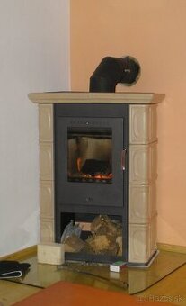 Krbové kachle Thorma Borgholm, kapučíno. 7kW