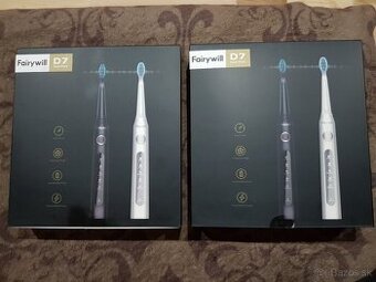 Sonické zubné kefky so sadou hlavíc a puzdrom FairyWill