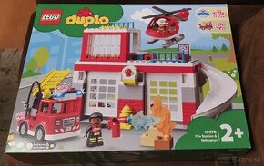 Lego Duplo 10970 hasičská stanica a vrtuľník